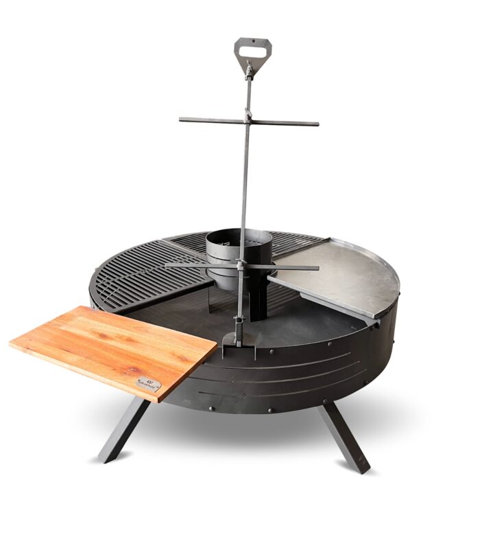 Fogonero Roble Circular 135 cm diámetro