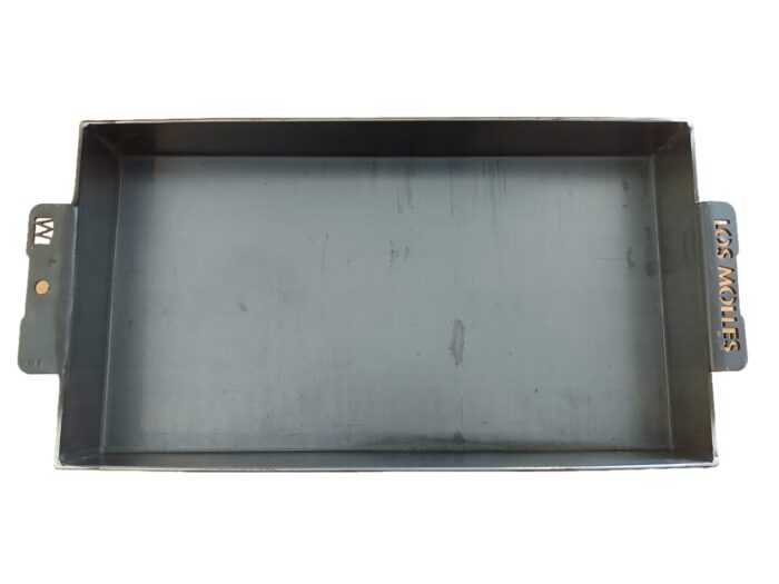 Plancha para 2 hornalla borde 7cm